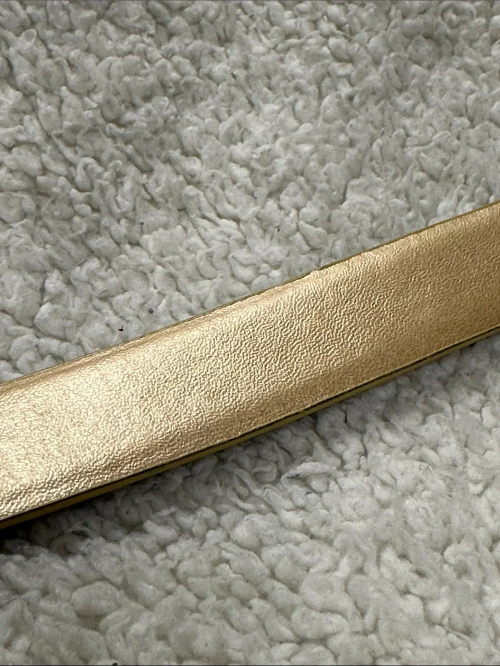 Nine West reversible gold and black belt, synthetic leather, Very Good  Size XL